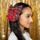Scunci by Conair Tartan Bow Barrette - hair bows - holiday - gifts for teen girls - hair accessories for women - stocking stuffers - hair barrettes- red bow