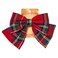 Scunci by Conair Tartan Bow Barrette - hair bows - holiday - gifts for teen girls - hair accessories for women - stocking stuffers - hair barrettes- red bow