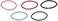 Scunci by Conair Effortless Beauty Large No-damage Pastel Elastics, Hair Ties for Women and Men, Elastic Hair Ties with Medium Hold, Colors May Vary, 30 Pack