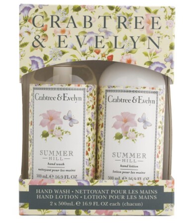 Crabtree &amp; Evelyn Summer Hill Hand Wash and Hand Lotion 2-Pack Set