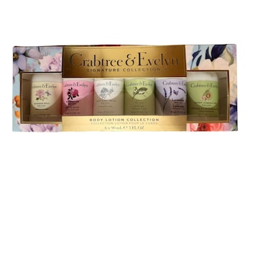Crabtree &amp; Evelynn Signature Collection Body Wash (Crabtree &amp; Evelynn Body Lotion Collection, Summer Hill,Rosewater,Nantucket Briar,Lily,Lavender and sweet almond oil)