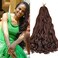 Amir Hair 8 packs French Curly Braiding Hair 20 Inch Loose Wave Braiding Hair Pre Stretched Synthetic Hair Extensions (4#) &hellip;