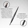 Joey Healy Brow Architect Stylo, Precision Waterproof Eyebrow Pencil and Long-Lasting Eyebrow Enhancer, Molasses (Medium to Rich Brunette)