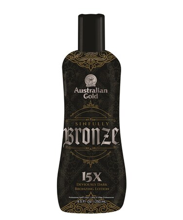 Australian Gold Sinfully Bronze 15x Dark Bronzer with Tyrosine 8.5oz