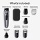 Braun All-in-One Style Kit Series 7 7410, 8-in-1 Trimmer for Men with Beard Trimmer, Body Trimmer for Manscaping, Hair Clippers &amp; More, Sharpest Blade, 40 Length Settings, Waterproof