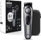 Braun All-in-One Style Kit Series 7 7410, 8-in-1 Trimmer for Men with Beard Trimmer, Body Trimmer for Manscaping, Hair Clippers &amp; More, Sharpest Blade, 40 Length Settings, Waterproof