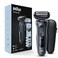Braun Series 6 6046cs Electric Razor for Men, Wet &amp; Dry, Electric Razor, Rechargeable, Cordless Foil Shaver with Charging Stand, Travel Case and Precision Trimmer, Black