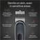 Braun Body Groomer 5 for Men, BG5340, Manscaping Tool, SkinShield Technology, Sensitive Comb, Lifetime Sharp Metal Blade, Body Groomer for Men, Gray/White