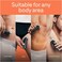 Braun Body Groomer 5 for Men, BG5340, Manscaping Tool, SkinShield Technology, Sensitive Comb, Lifetime Sharp Metal Blade, Body Groomer for Men, Gray/White