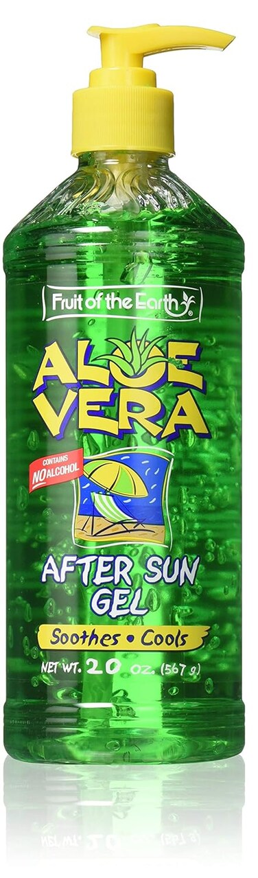 Fruit of the Earth After Sun Gel, Aloe Vera, 20 Ounce