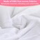 100 Pcs 31.5" x 71" Disposable Bed Sheets Waterproof Massage Table Sheets Non Woven Fabric SPA Bed Cover (White)