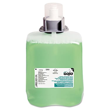 GOJO GOJ 5263-02 Purell Green Certified Foam Hand, Hair and Body Wash for FMX-20 Dispenser, 2000 ml Volume (Pack of 2)