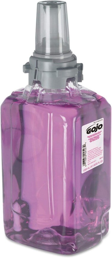 GOJO Antibacterial Foam Handwash, Refill, Plum, 1250mL Refill, 3/Carton