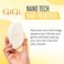 GiGi Nano Tech Crystal Hair Eraser - Painless Hair Removal Tool for Arms, Legs &amp; Body, Exfoliating Hair Remover for Smooth Skin, 1 Pack