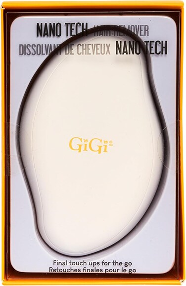 GiGi Nano Tech Crystal Hair Eraser - Painless Hair Removal Tool for Arms, Legs &amp; Body, Exfoliating Hair Remover for Smooth Skin, 1 Pack