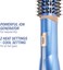 Conair Nano Titanium Ceramic Frizz Defense 1&frac12;&rdquo; (38 mm) Compact Lightweight Hot Air Styling Curl, Straighten, Waver Brush - BC850