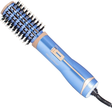 Conair Nano Titanium Ceramic Frizz Defense 1&frac12;&rdquo; (38 mm) Compact Lightweight Hot Air Styling Curl, Straighten, Waver Brush - BC850