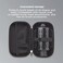 INFINITIPRO BY CONAIR Brush Head Attachment Storage Case, Compatible with INFINITIPRO BY CONAIR The Knot Dr. Dryer Brushes