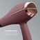 INFINITIPRO BY CONAIR Hair Dryer with Diffuser   AC Motor Pro Hair Dryer with Ceramic Technology   Includes Diffuser and Concentrator   Plum - Amazon Exclusive   Packaging May Vary