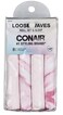 Conair Loose Waves Satin Tube Rollers, Roll, Set &amp; Sleep, Heatless Curls Overnight, 8 Roller