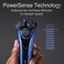 Remington Limitless X7 Shaver for Men, Titanium Blades and Power Sense Technology, Advanced Performance Foil Rotary Electric Shaver with PivotBall for Sensitive Skin Comfort, 100% Waterproof.