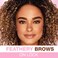Ardell Brow Glue in Medium Brown with Dual Sided Styling Brush - Instant Lamination Lift for Natural, Defined Brows, All day Extreme Hold Eyebrow Gel, 0.35 oz