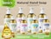 Brittanie's Thyme Basics Natural Olive Oil Hand Soap, Unscented - 12 fl oz, Pack of 3 - Cruelty Free, Vegan, No Synthetic Additives, No Sulfates, Paraben Free, Phthalate Free