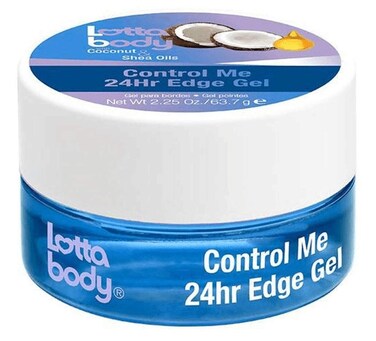 Lotta Body 24Hr Edge Gel Control Me 2.25 Ounce (Pack of 3)