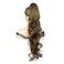 Long Wavy Curly Styled Clip In Claw Ponytail Hair Extension Synthetic Hairpiece Women Cosplay Wigs Golden Brown