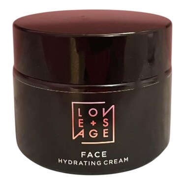 Love + Sage Vitamin-Rich Hydrating Face Cream, Whipped Oil-Based Moisture, Coconut Oil, Triglycerides, Vitamin E, Olive Squalene, Anti-Oxidant, Vegan, Cruelty-Free (Rose, Lavender, Ylang Ylang)