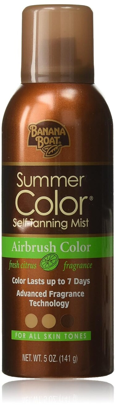 Banana Boat Summer Color, Self Tanning Mist, Airbrush, 5 Oz