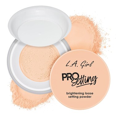 L.A. Girl Pro Setting Brightening Loose Setting Powder, Peach GLP737