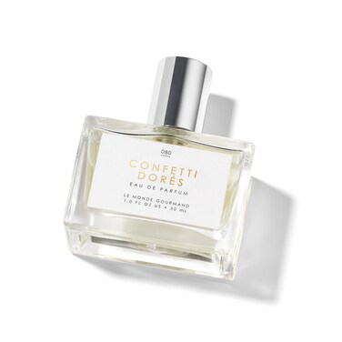 Le Monde Gourmand Confetti Dor&eacute;s Eau de Parfum- 1 fl oz (30ml) - Birthday Cake, Vanilla, Rose Perfume Notes