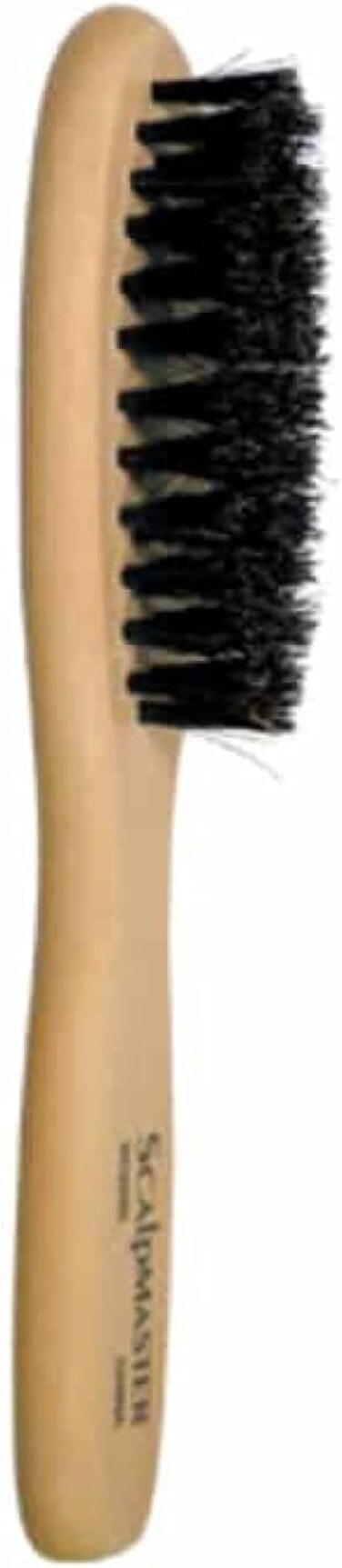 Burmax Scalpmaster 100% Boar Bristle Beard Brush 4 Row - SC2220