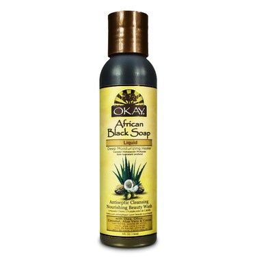 Okay Black Soap Liquid 4 oz.