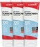 LEADER Travel Sunscreen SPF 100+, Ultra Sheer Dry-Touch Water Resistant and Non-Greasy Lotion with Broad Spectrum SPF 100+, 3 Fl Oz (3 Pack)