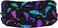 Goth Gothic Wide Headbands,Fashion Bats Hair Bands Yoga Running Sports Workout Gym Stretchy Turbans for Women Men
