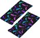 Goth Gothic Wide Headbands,Fashion Bats Hair Bands Yoga Running Sports Workout Gym Stretchy Turbans for Women Men