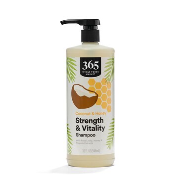 365 by Whole Foods Market, Strength &amp; Vitality Shampoo Coconut &amp; Honey, 32 Fl Oz