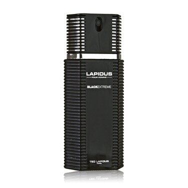 Lapidus Pour Homme Black Extreme Eau de Toilettes Spray for Men, 3.4 Fluid Ounce