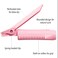 Expressions 6pc Volumizing Root Lifters - Premium Quality Heat Resistant Hair Clips, Hair Volumizing Roller Clips for Women, Hair Care, Hair Styling Tools
