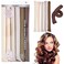 Expressions 6pc Satin Curling Rods - Super Soft Hair Accessories for Women - Flexible Curlers for Everyday Styling, Natural Waves &amp; Spiral Curls
