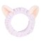 Forever 21 Plush Headwrap - Purple Bear Plush Spa Headband, Kawaii Headband for Washing Face   Spa Essentials &amp; Self Care Accessories