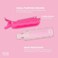 Expressions 6pc Styling Curling Clips - Easy-to-Use Dual-Purpose Hair Clips for Curling and Volumizing  Heat Resistant Hair Clip Set, Premium Quality Hair Accessories for Women (PINK)