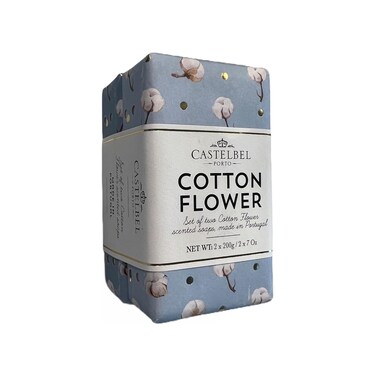 2 Set - Cotton Flower Scented Soaps