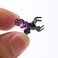 72 PCS Mini Hair Claw Clips, Rhinestone Flower Hair Clips No-Slip Grip Jaw Clips Glitter Teeth Clips Rhinestone Hair Pin Hair Accessories
