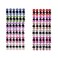 72 PCS Mini Hair Claw Clips, Rhinestone Flower Hair Clips No-Slip Grip Jaw Clips Glitter Teeth Clips Rhinestone Hair Pin Hair Accessories