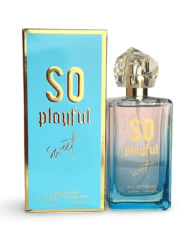 SO PLAYFUL Sweet Women's Eau de Parfum, 3.4 Fl Oz, Notes: White Cyclamen, Pink Pepper, Cherry