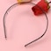 Women Headband Metal Teeth Comb Women Hairband Metal Hair Loop Women Hair Loop