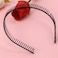 Women Headband Metal Teeth Comb Women Hairband Metal Hair Loop Women Hair Loop